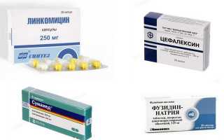 Антибиотики при фурункулезе — список самых эффективных препаратов