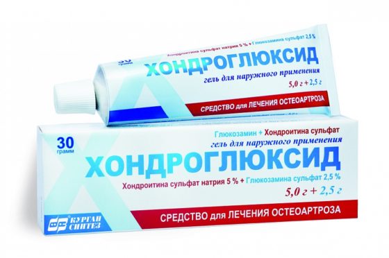 Упаковка препарата Хондроглюксид