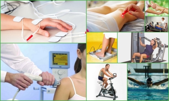 Физиотерапия, ЛФК и массаж при судорогах