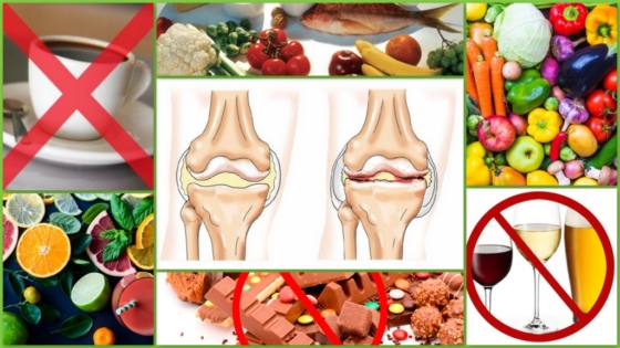 Правильное питание при ревматоидном артрите