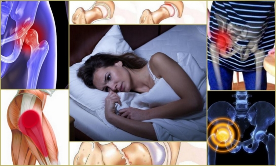 Причины болей тазобедренного сустава в ночное время