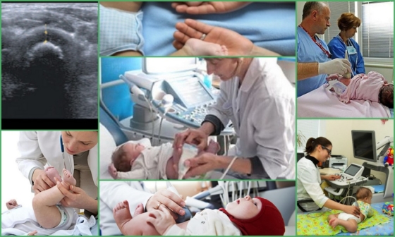 Проведение процедуры УЗИ у новорожденных