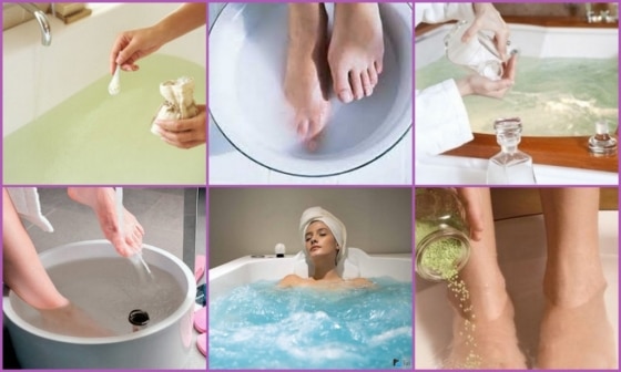 Ванны для ног при артритах и артрозах
