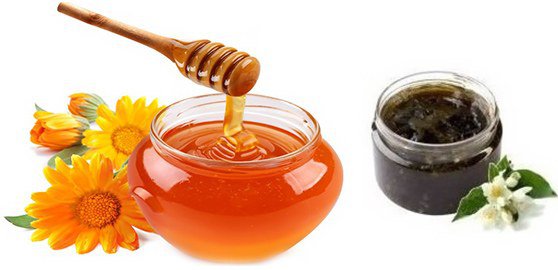 мед и березовый деготь