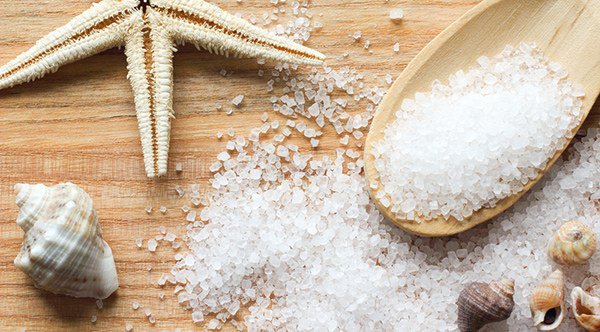 морская соль для лечебных ванн