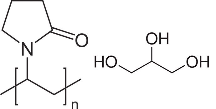 Формула повидона и глицерола